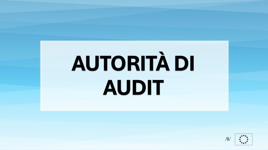 Autorità di Audit